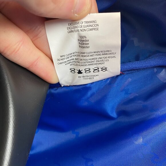 Champion 15” Backpack Black/Red cript Logo,Laptop Sleeve,Padded Straps‎ New - Picture 7 of 13